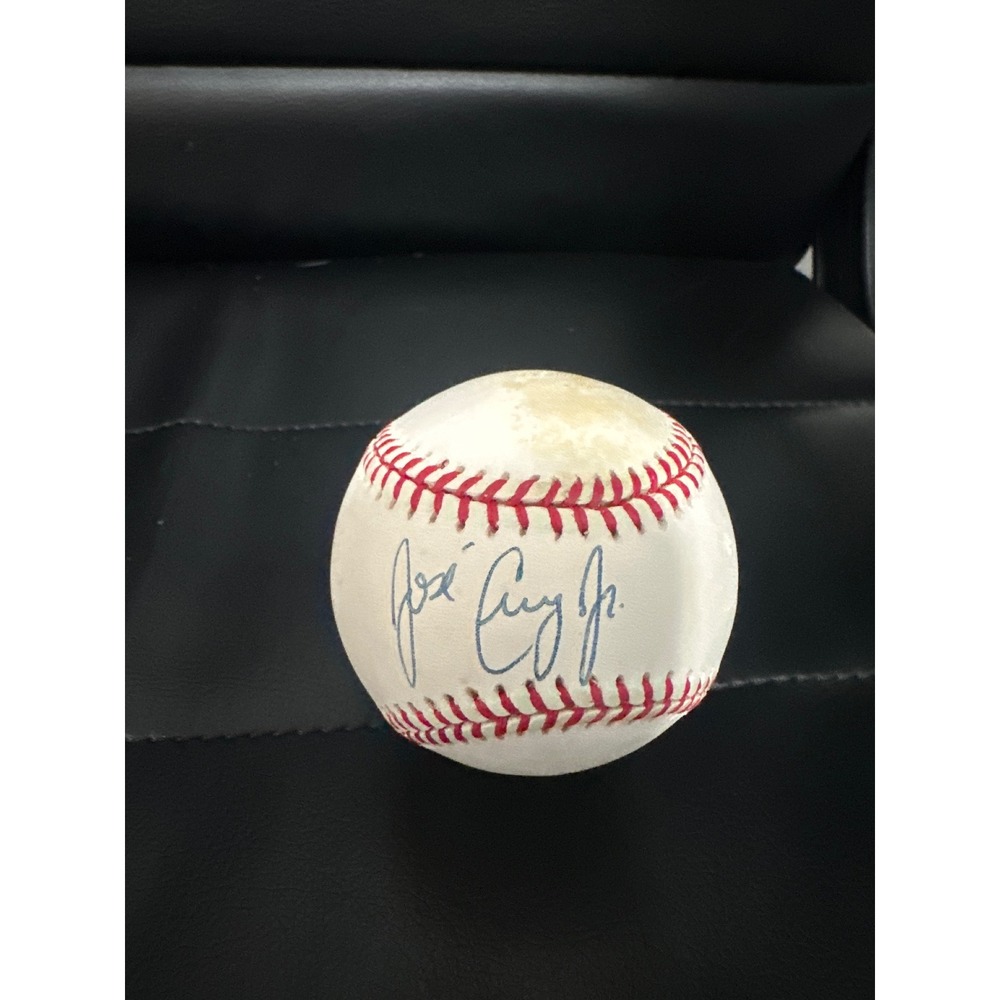 Jose Cruz Jr Signed Rawlings Official American League Baseball MLB Autograph